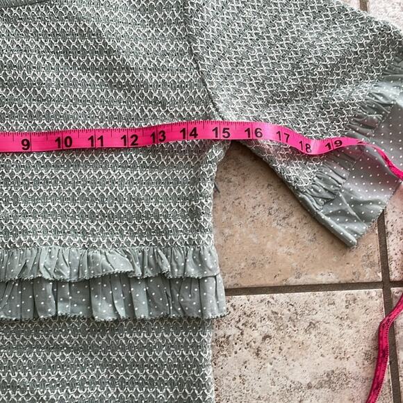 Love Shack Fancy Aveline Dress Seaglass - Picture 13 of 16